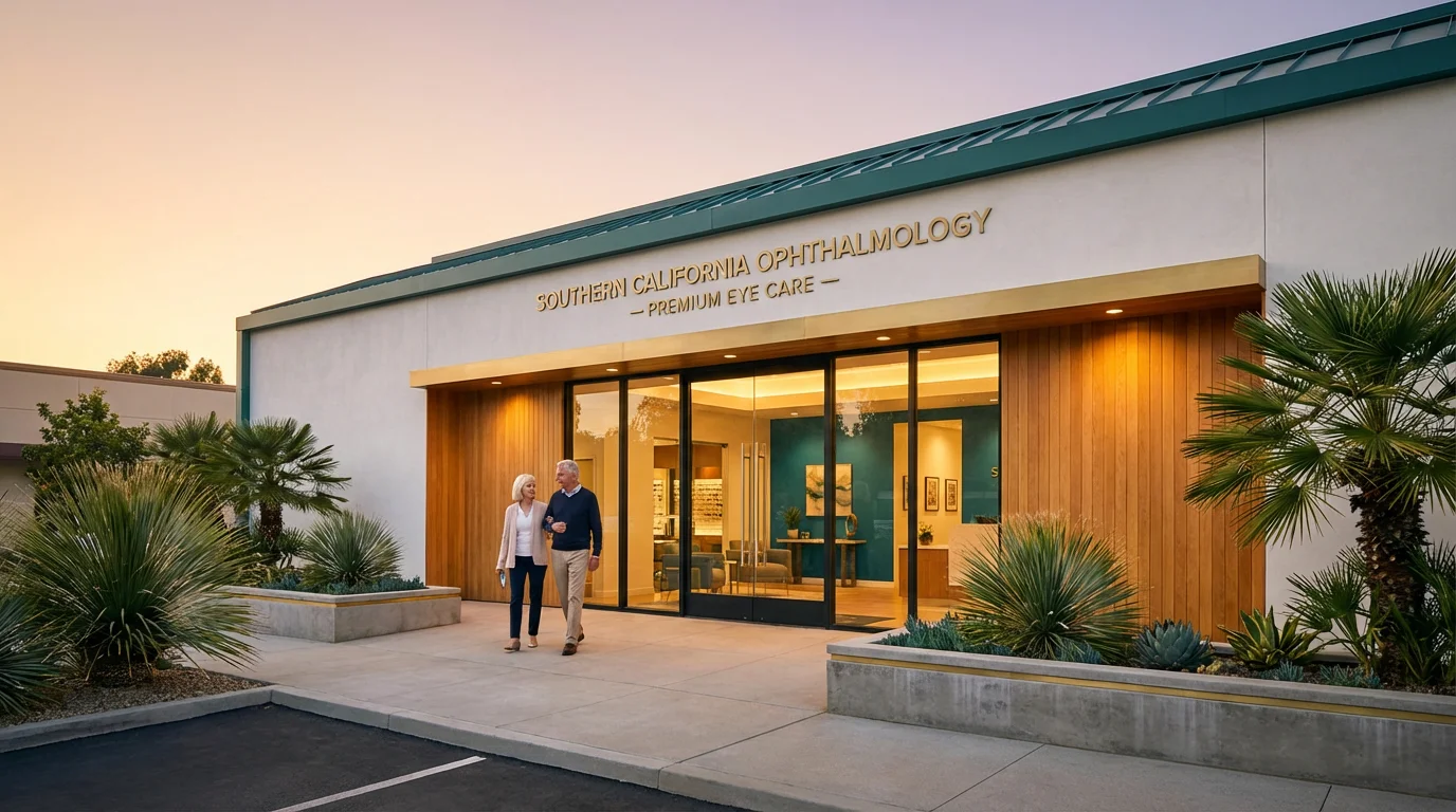 Eye surgery operating room representing surgical precision of Phase 1 crisis assessment — Ophtha Consulting | Diana Andre